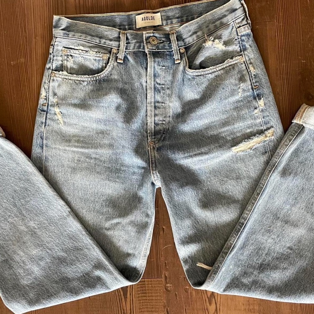 Agolde straight jeans